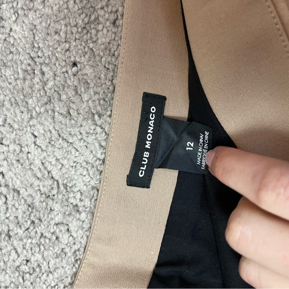 Club Monaco Paola Crepe Ruffle Skirt Size 12 - Picture 5 of 9